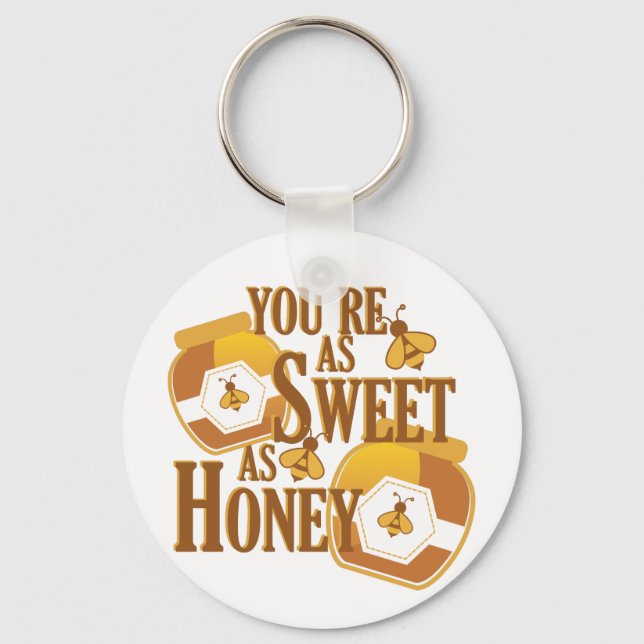 Sweet As Honey Keychain (Front)