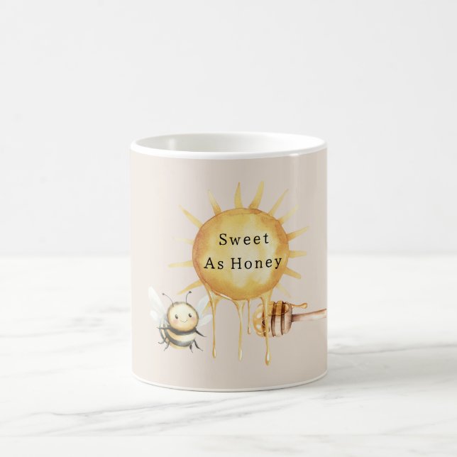 Sweet as Honey Sun Bee Coffee Mug (Center)