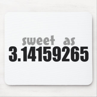 Sweet as Pi Mouse Pad
