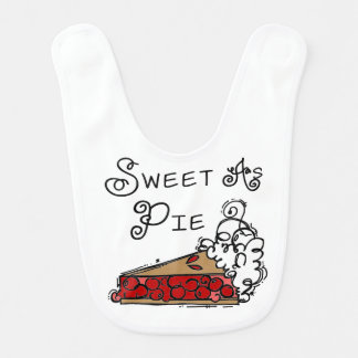 Sweet as Pie Baby Bib