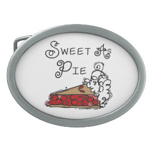 Sweet as Pie Belt Buckle