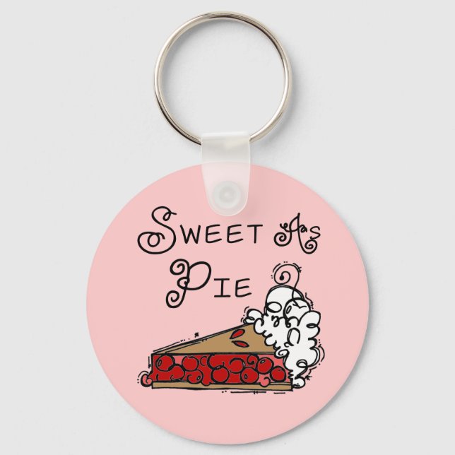 Sweet as Pie Keychain (Front)