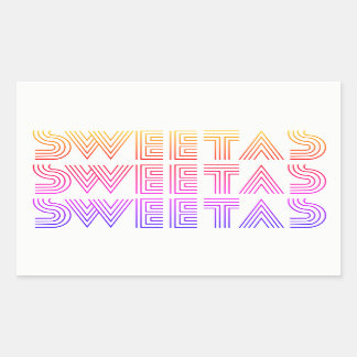 "Sweet As" Rainbow Sticker
