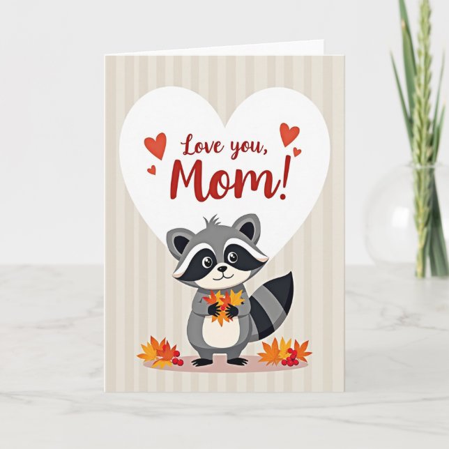 Sweet Autumn Mother Love Card (Front)