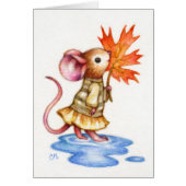 Sweet Autumn - Mouse Art Card (Front)