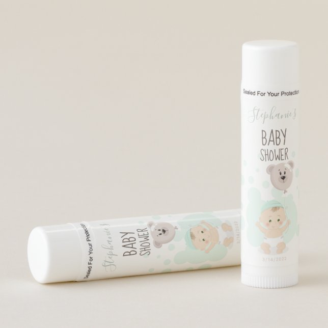 Sweet Baby and Bear Balloon Lip Balm (Front)