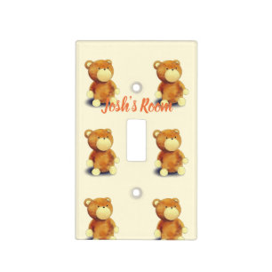Sweet Baby Bear Light Switch Cover