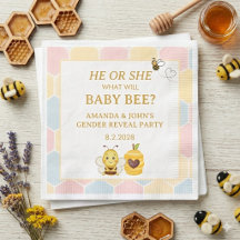 Sweet Baby Bee Gender Reveal