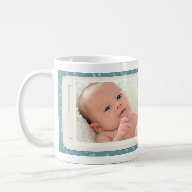Sweet Baby Birth Announcement Mug (Left)