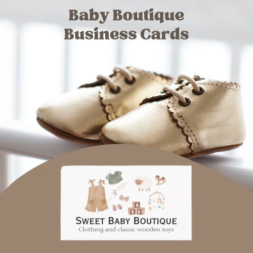 Sweet Baby Boutique Classic Toys Business Card