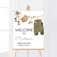 Sweet Baby Boy Boho Clothes Baby Shower Welcome