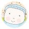 Sweet Baby Boy Envelope Seal
