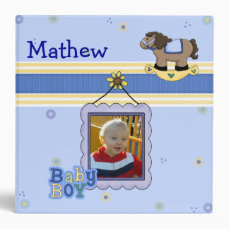 Sweet Baby Boy Memory Album Binder