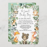 Zazzle woodland hot sale baby shower