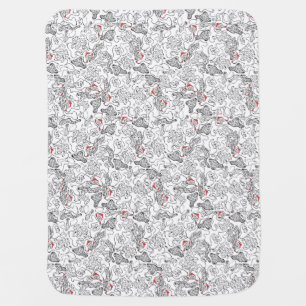 Sweet baby Christmas pattern design Blanket