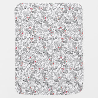 Sweet baby Christmas pattern design Blanket