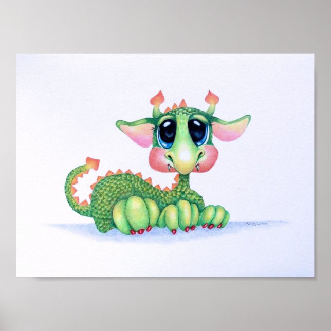 Sweet Baby Dragon Poster (Front)