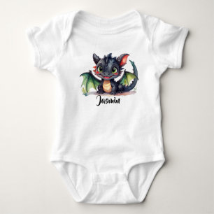 Sweet Baby Dragon Smiling Bodysuit