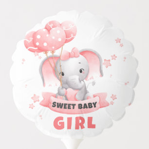 Sweet Baby Elephant Baby Shower Balloon