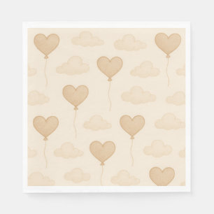 Sweet Baby Elephant Baby Shower Balloons  Napkins
