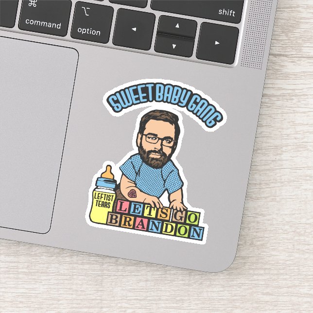 Sweet Baby Gang - Let's Go Brandon - SBG4LIFE Sticker (Detail)