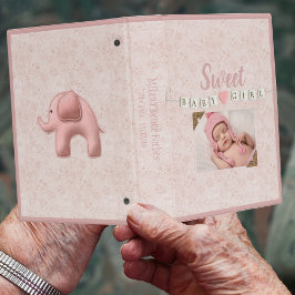 Sweet Baby Girl Photo Mini Binder