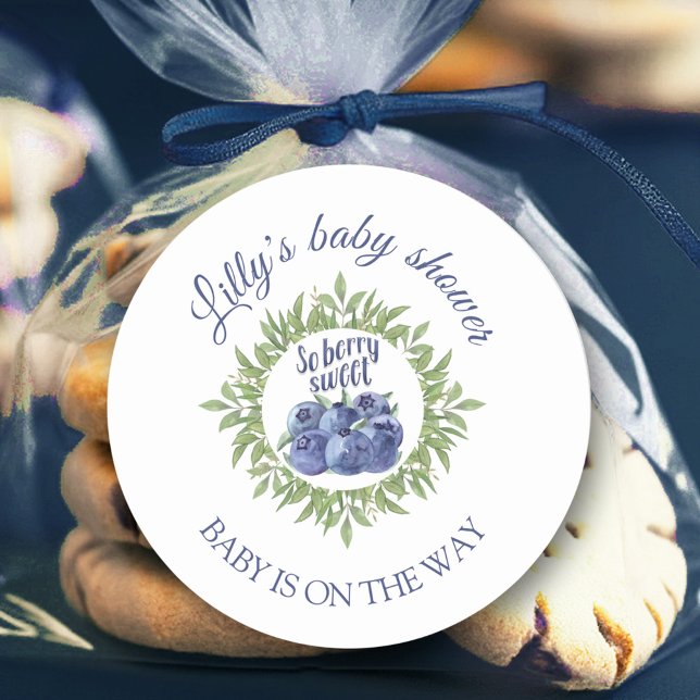 Sweet baby is on the way baby shower stickers (Sweet baby is on the way baby shower stickers)