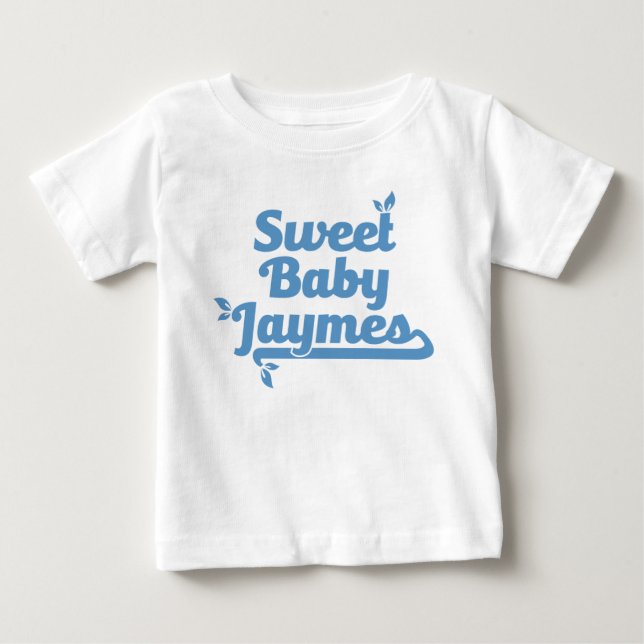 Sweet Baby Jaymes Design Baby T-Shirt (Front)