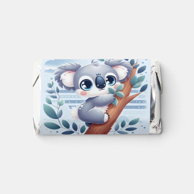 Sweet Baby Koala - Mini Candy Bar Wrappers Hershey's Miniatures (Front)