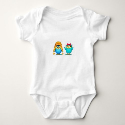 SWEET BABY OWLS FOR YOUR BABY BABY BODYSUIT