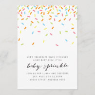 Sweet Baby Sprinkle Invite