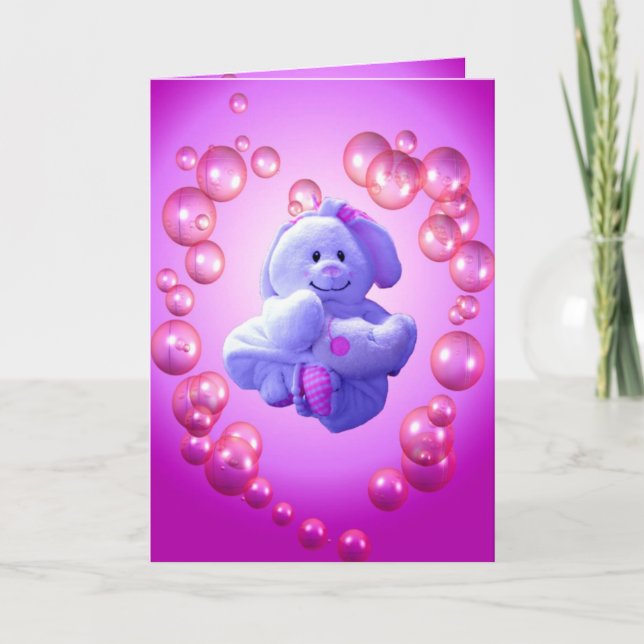 Sweet Baby's Birthday Card (Front)