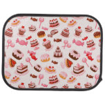 Sweet background car mat