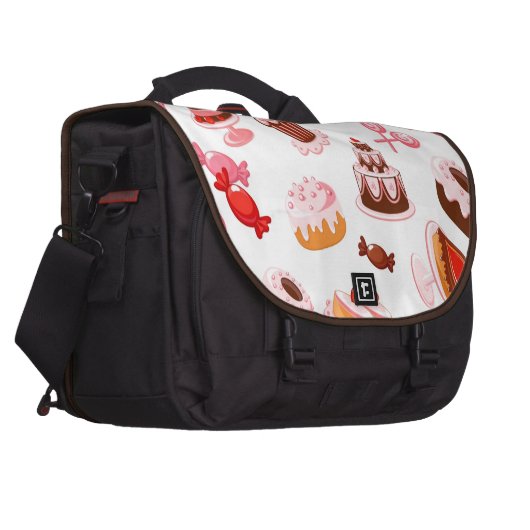 Sweet background computer bag (Front Right)