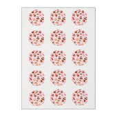 Sweet background edible frosting rounds (Sheet)