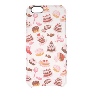 Sweet background clear iPhone 6/6S case