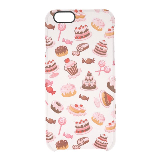 Sweet background uncommon iPhone case (Back)