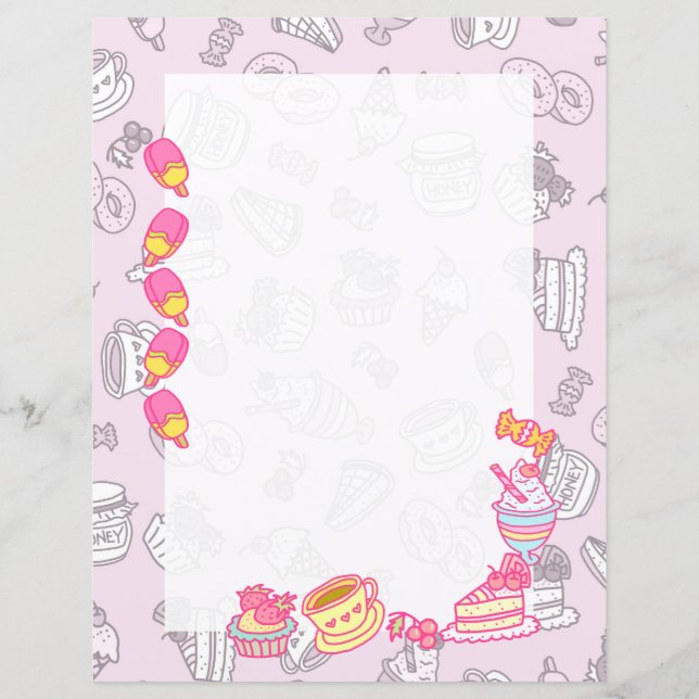 Sweet Bakery and Drinks Pink (Front)