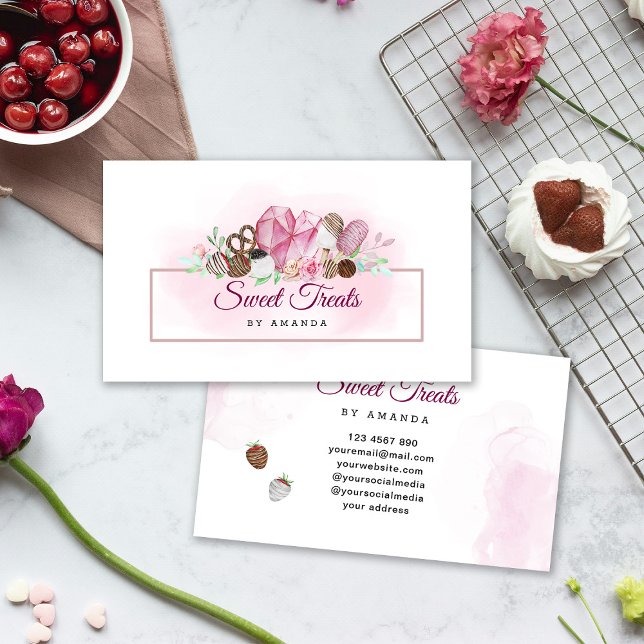 Sweet Bakery  Business Card (Creator Uploaded)