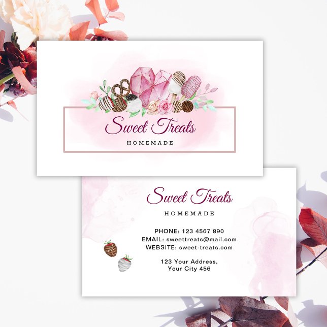Sweet Bakery  Business Card (Creator Uploaded)