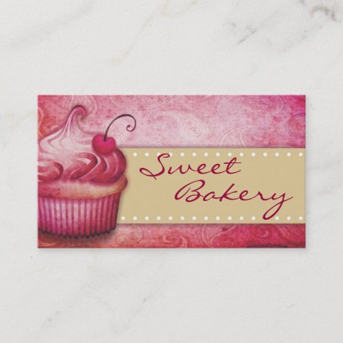 Sweet Bakery Business Cards