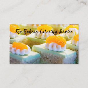 Sweet Bakery Catering Services Business Card