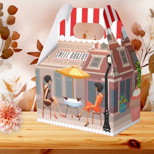 Sweet Bakery Cute Favor Box