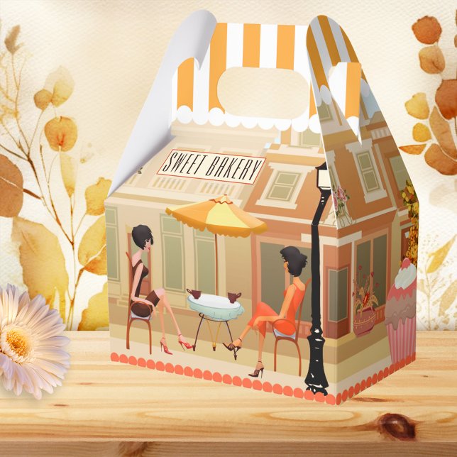 Sweet Bakery Cute Favor Box (Creator Uploaded)