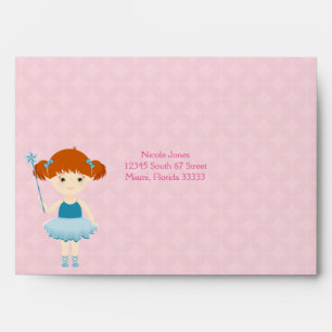 Sweet Ballerina Cupcake Celebration Envelope