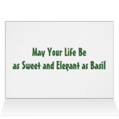 Sweet Basil, Sweet Life Cards (Inside Horizontal (Top))