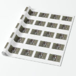 Sweet Basset Hound Wrapping Paper