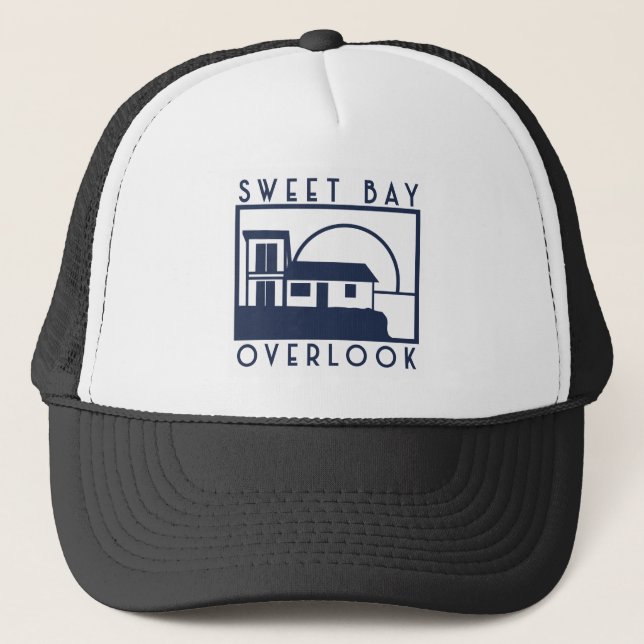 Sweet Bay Overlook T-Shirt Trucker Hat (Front)