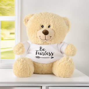 Sweet "Be Fearless" Teddy Bear