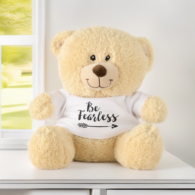 Sweet "Be Fearless" Teddy Bear (Creator Uploaded)